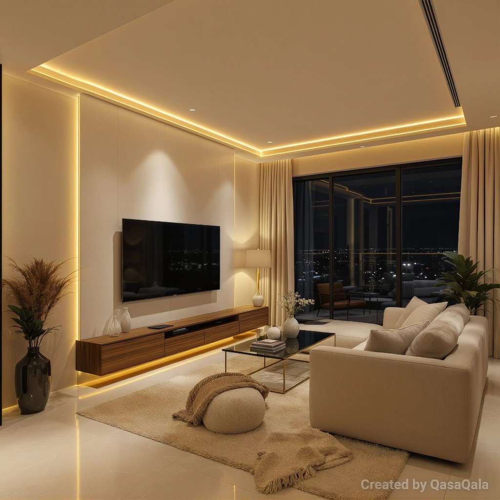 QasaQala designed living room